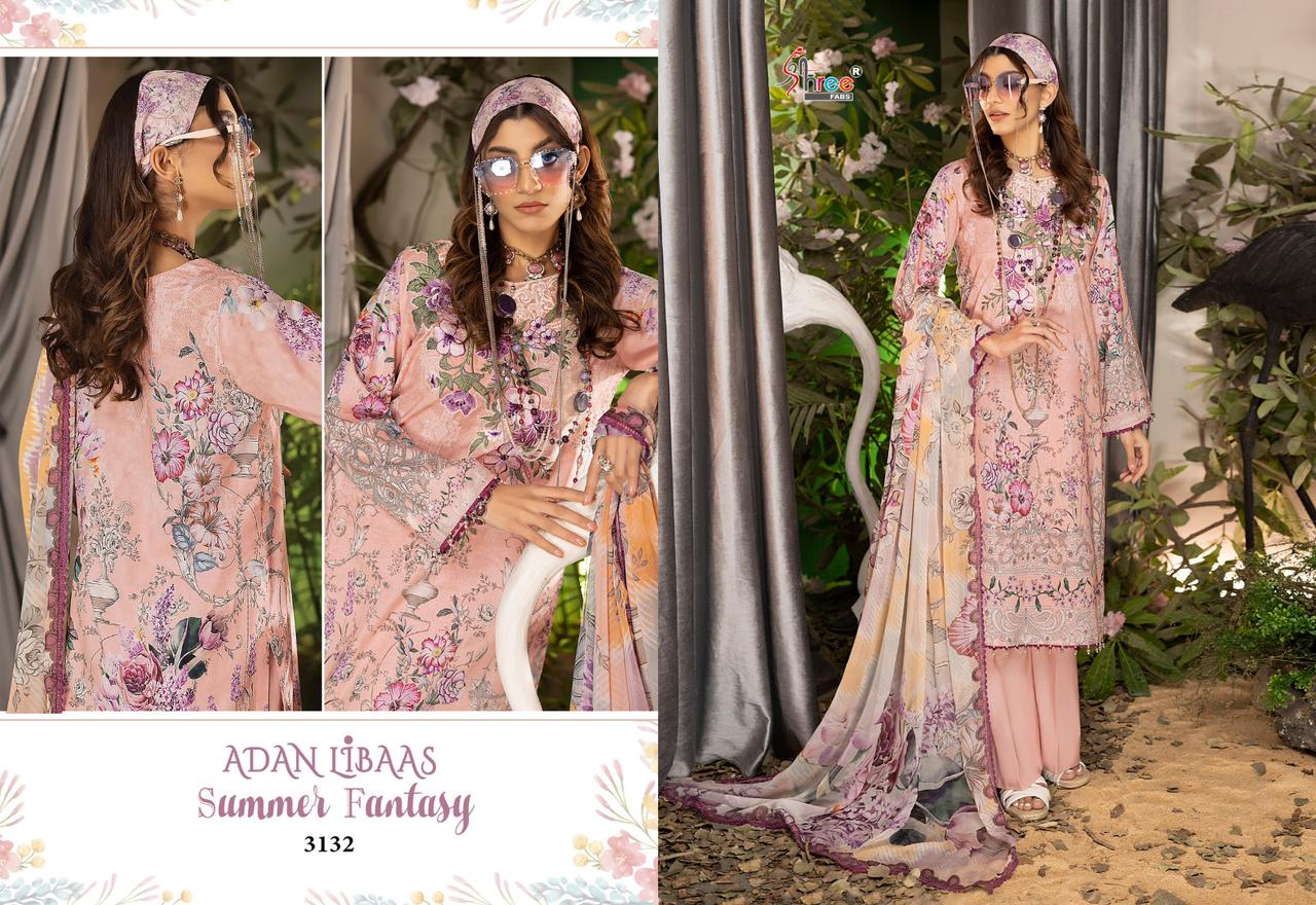 Shreematee Adan Libaas Pakistani Dress Material Catalog